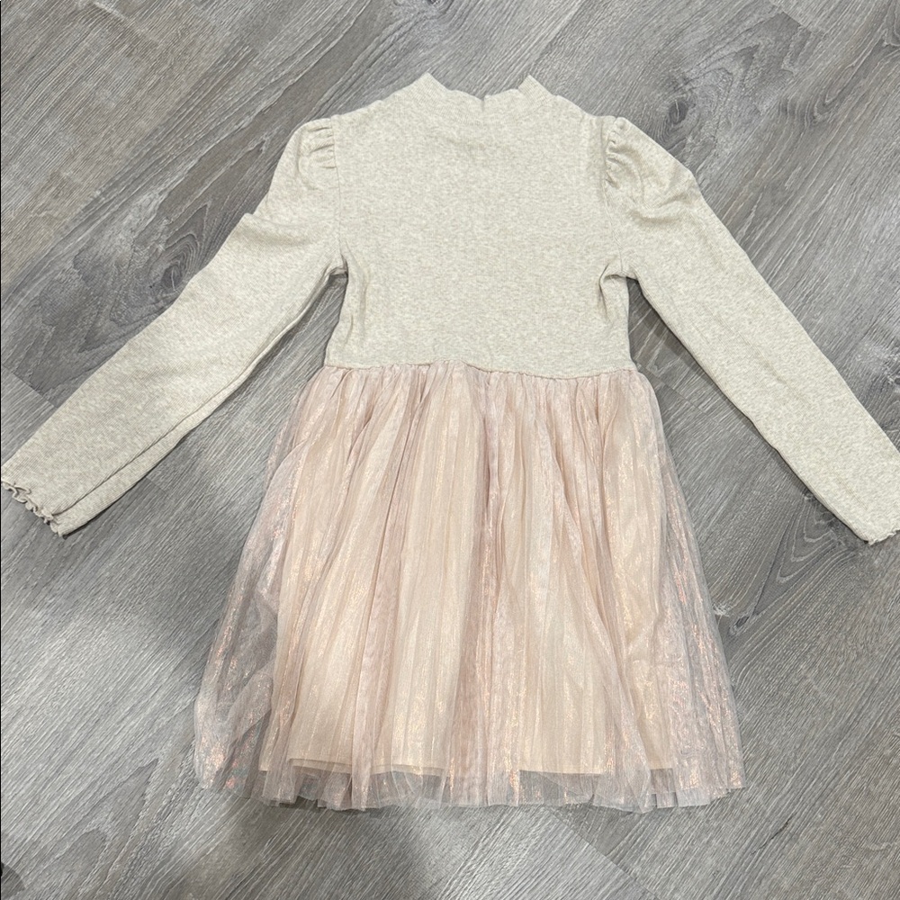 GAP Girls Sweater Tulle Dress